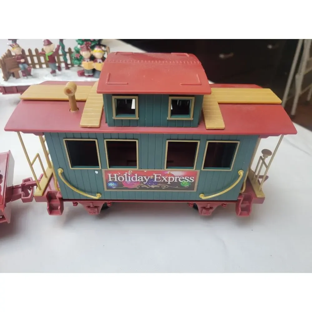 Scientific Toys 6 Train Cars Replacement Expansions Locomotive Caroling Caboose